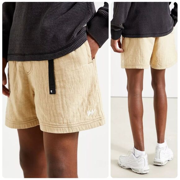 Urban Outfitters Without Walls  5″ Cotton Trail Short Shorts in Natural | Medium - Picture 1 of 8